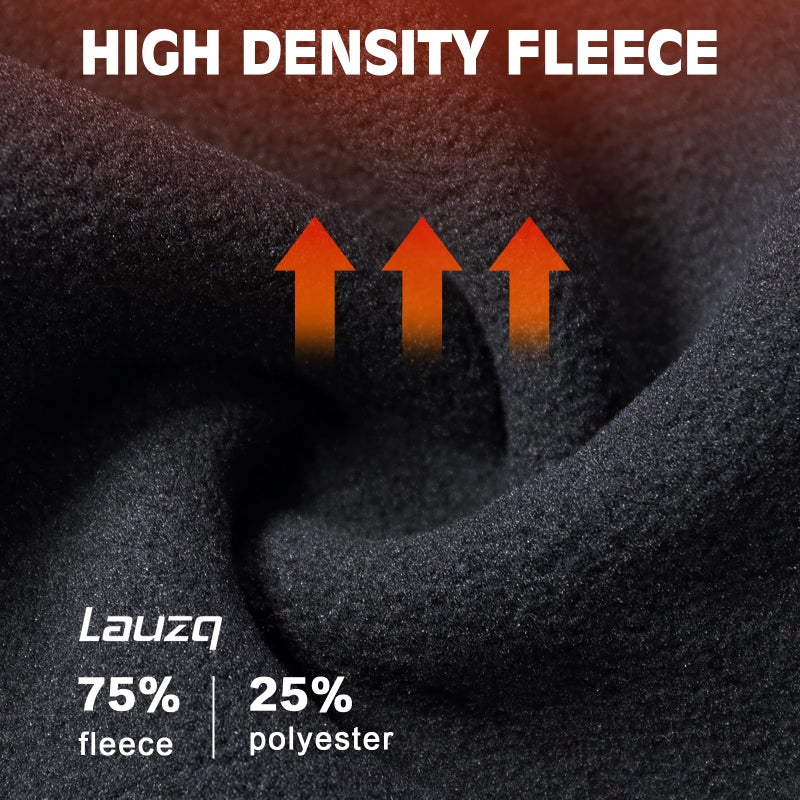 Lauzq Winter Fleece Ear Warmers Muffs Headband for Men Women Kids Ski Running Cycling - Image 4